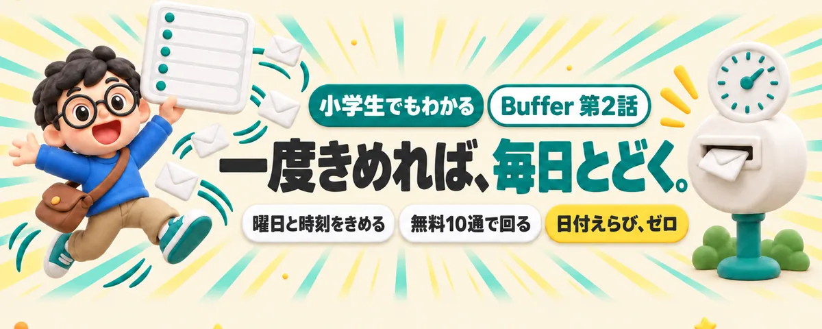 予約投稿のカバー