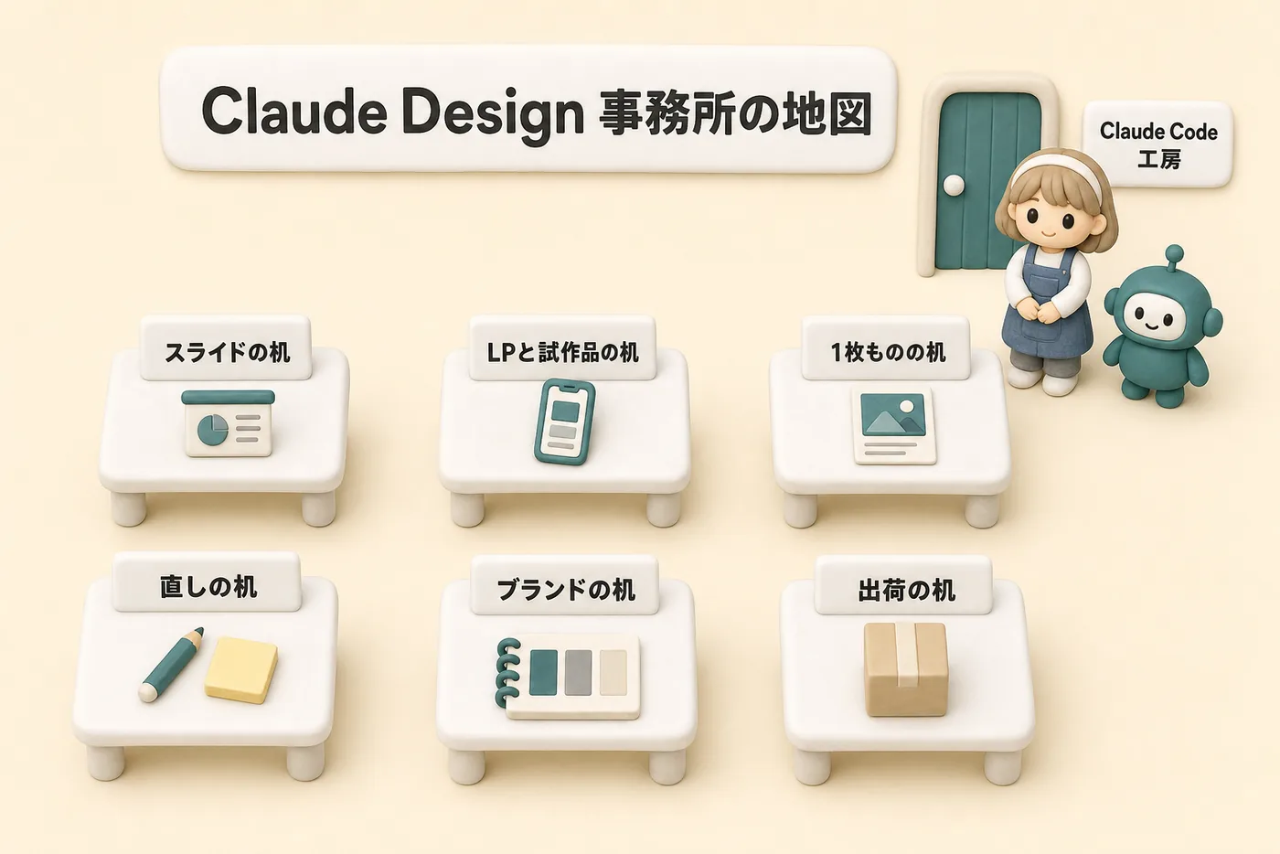 Claude Designでできることマップ