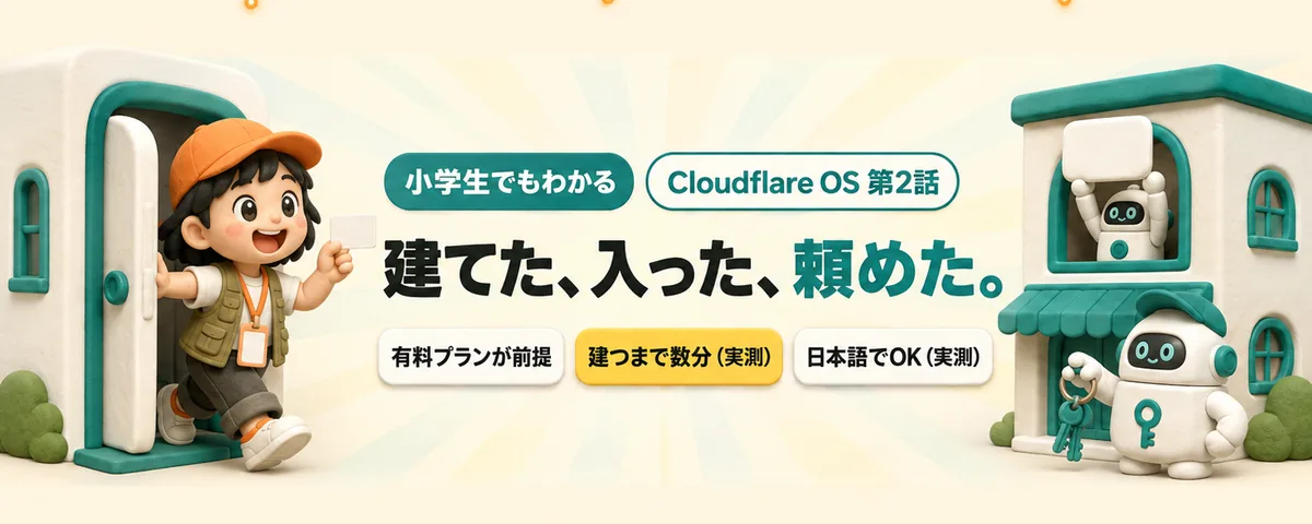 建てて、入る（デプロイと受付）のカバー
