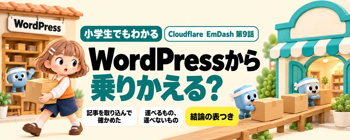 WordPressから乗りかえるのカバー
