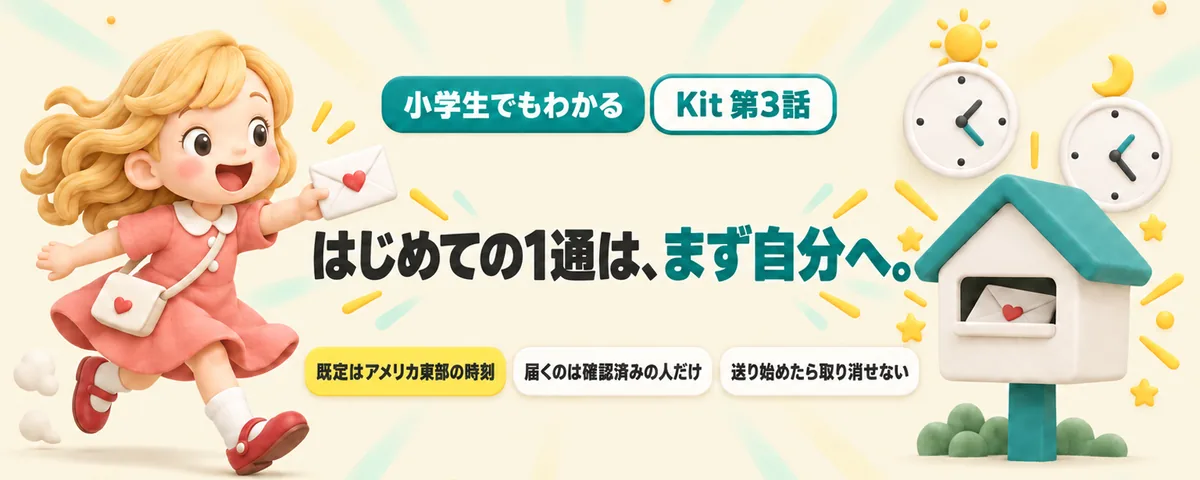 はじめての1通のカバー
