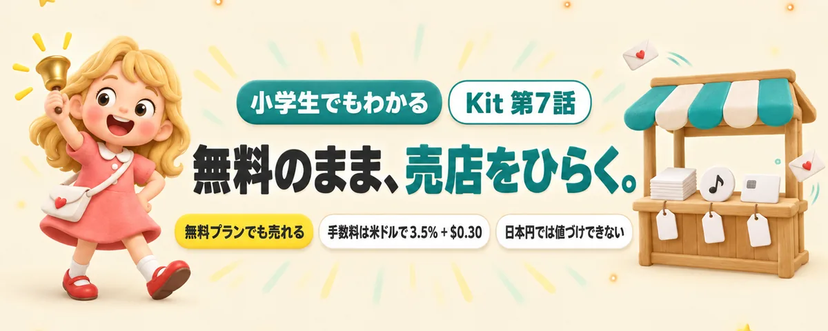 売店をひらくのカバー