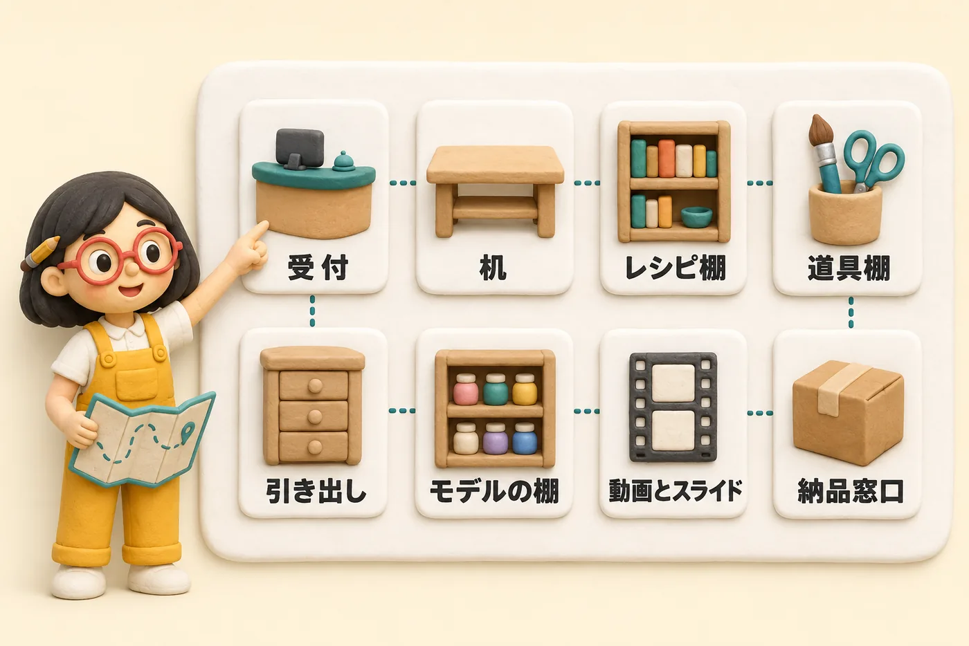 Lovartでできることマップ