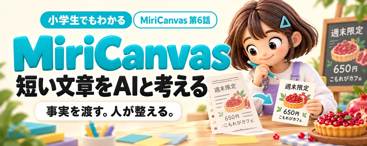 AIで短い紹介文のカバー