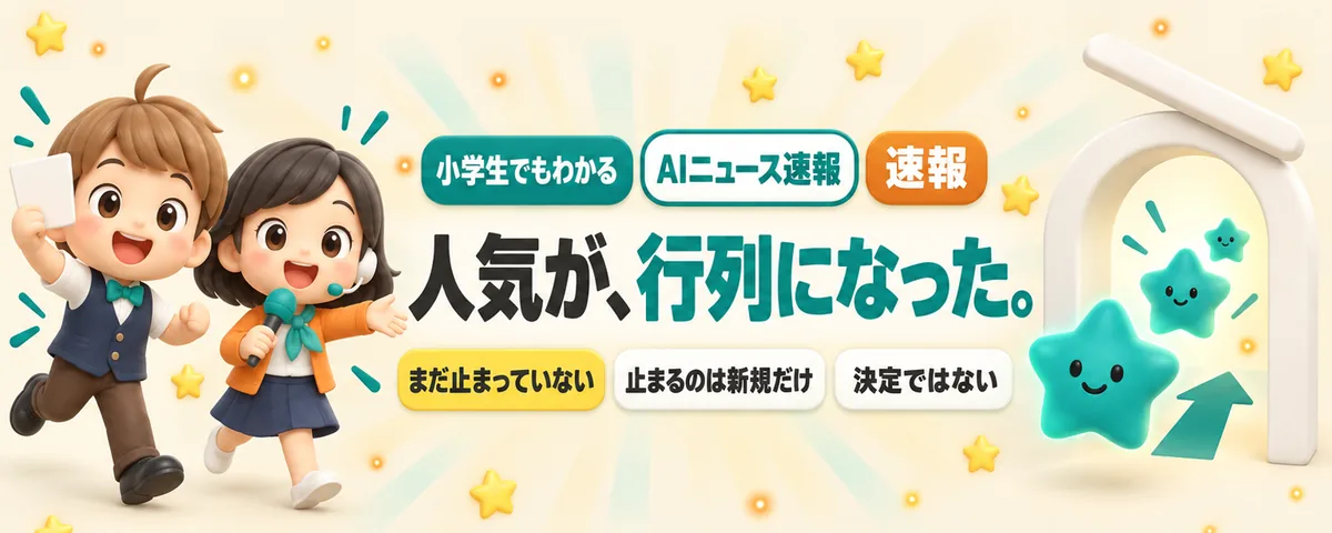 ChatGPTのProが、しばらく申し込めなくなるかもしれないのカバー