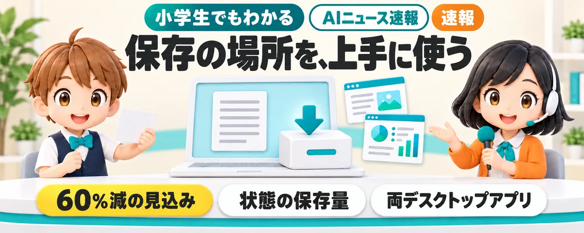 ChatGPTの保存量を削減へ。60%の意味のカバー