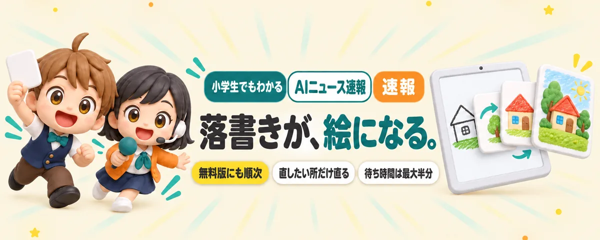 ChatGPTの絵が生まれ変わった。落書きが絵になる「Images 2.5」のカバー