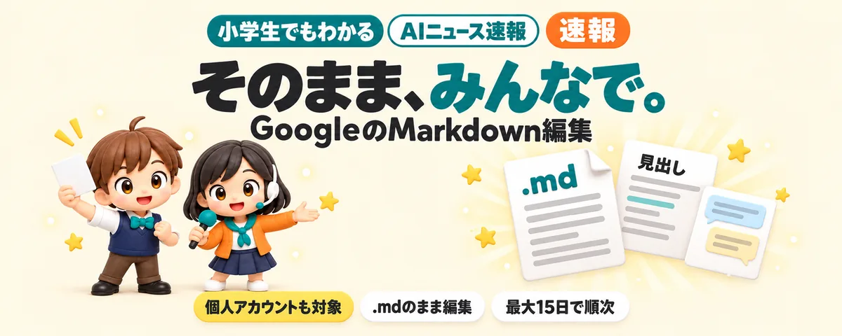 Googleで「.mdのまま」共同編集のカバー