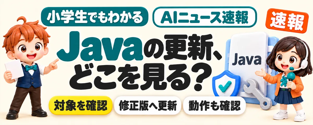 Javaに弱点。更新はどこを見ればいい？のカバー