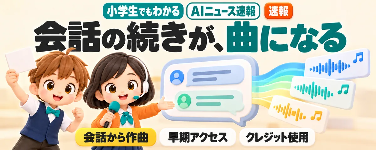 Suno、会話の続きが曲になるのカバー