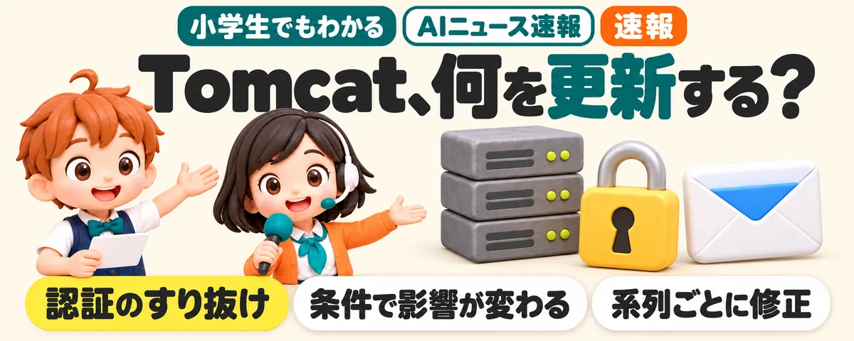 Tomcatに脆弱性。Javaの更新だけで大丈夫?のカバー