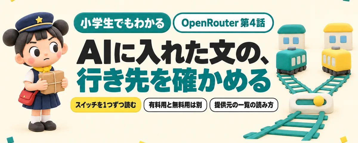データの行き先のカバー