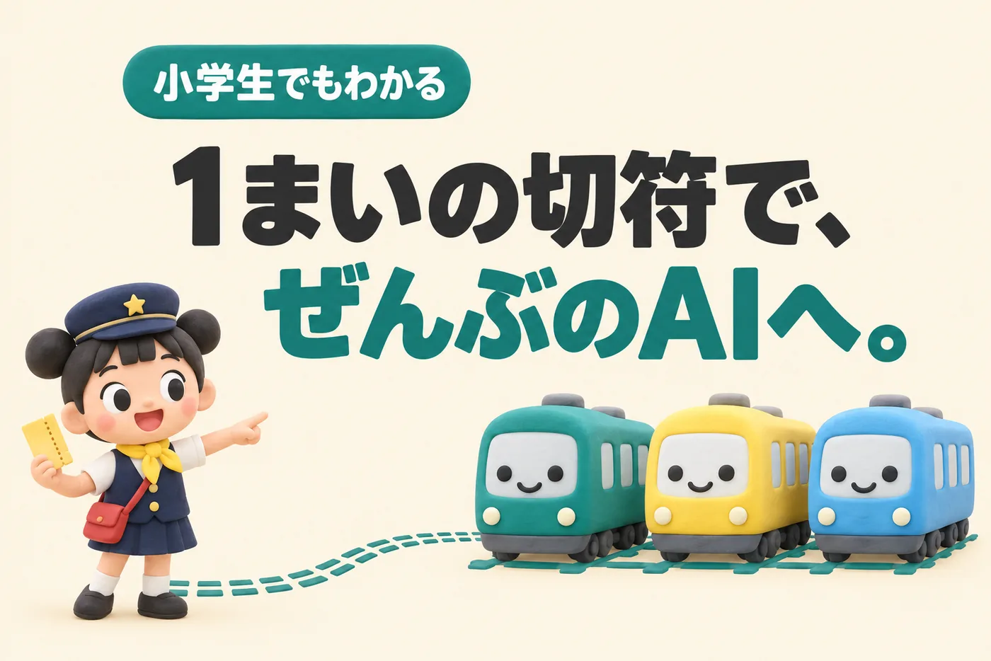 小学生でもわかるOpenRouterのイメージ