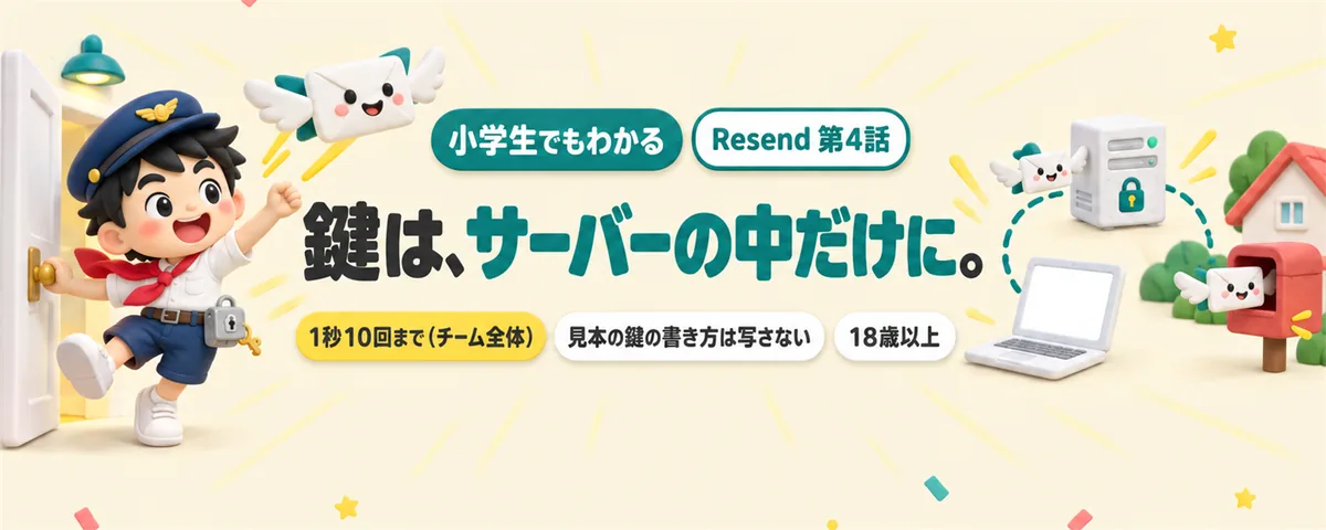 サーバーから送るのカバー