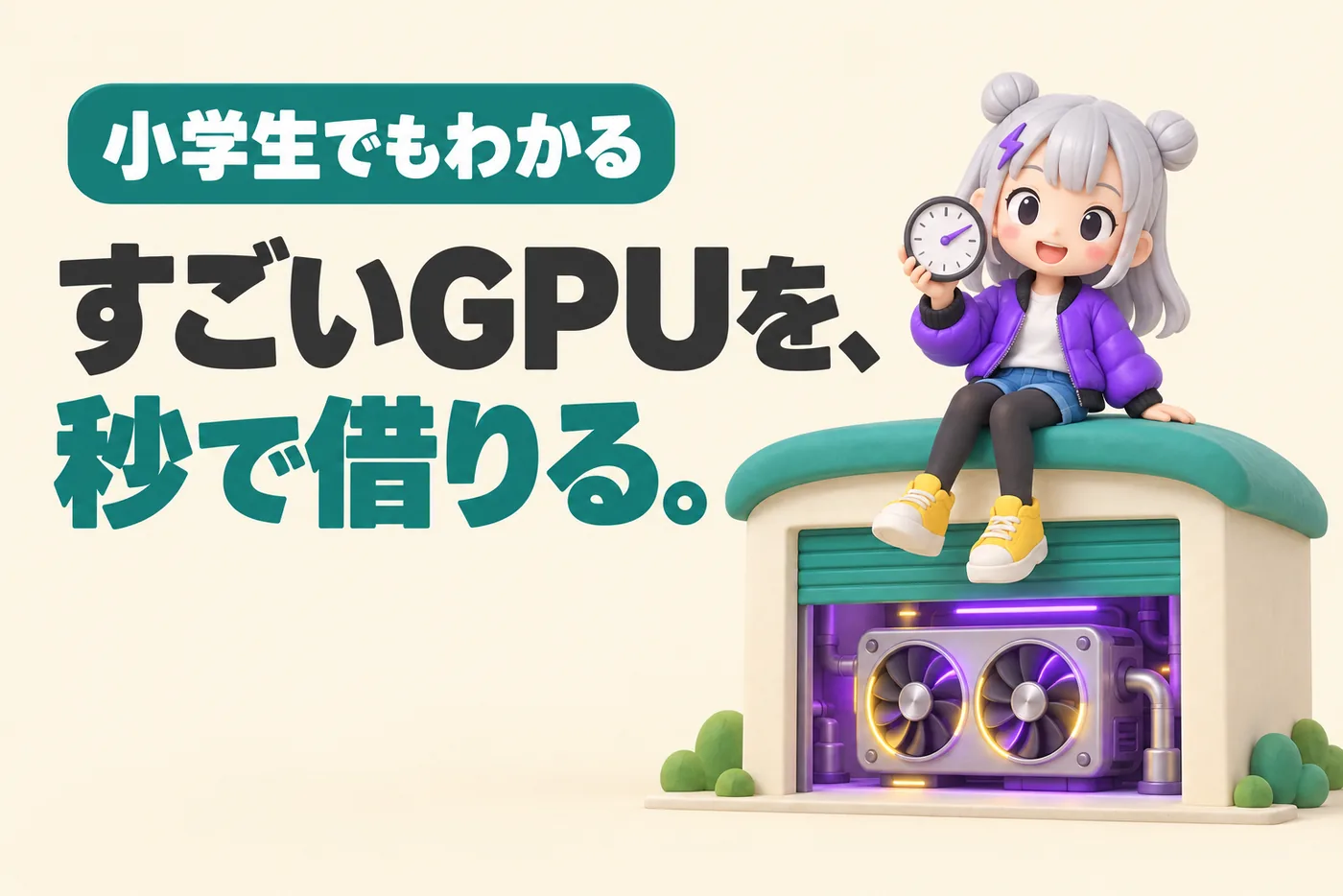 小学生でもわかるRunpodのイメージ