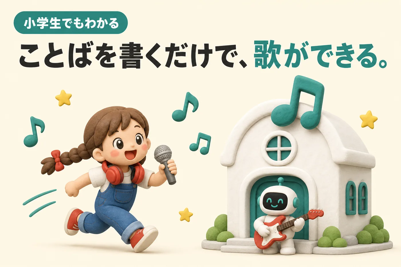 小学生でもわかるSunoのイメージ