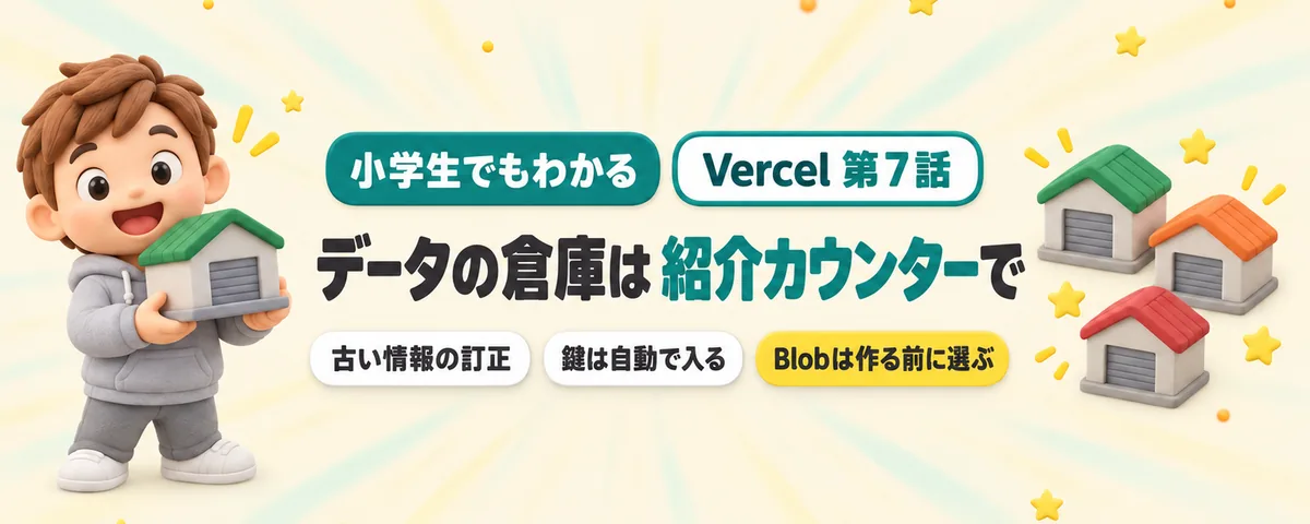データの置き場所のカバー